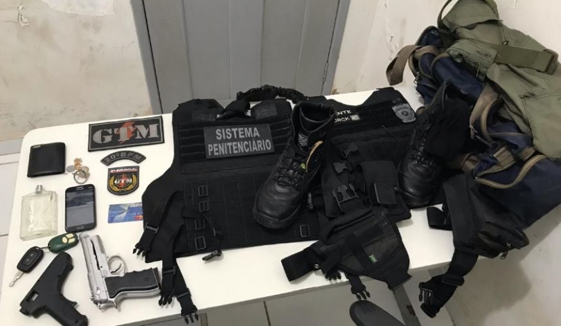 Agente penitenciário tem carro roubado após ser sequestrado e amarrado a&nbsp;concreto