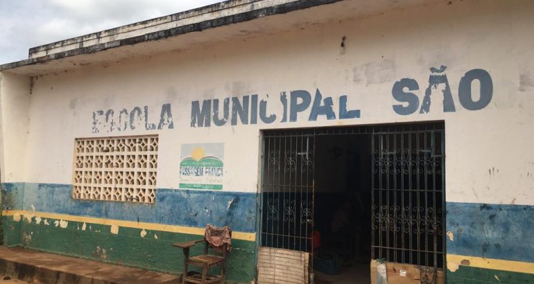MP flagra madeireira ocupando escola municipal do&nbsp;Maranhão