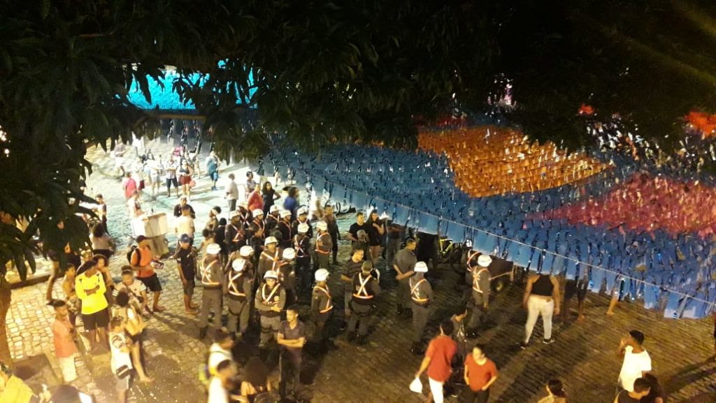 Vídeo mostra supostos excessos policiais contra mulheres durante Arraial em São&nbsp;Luís