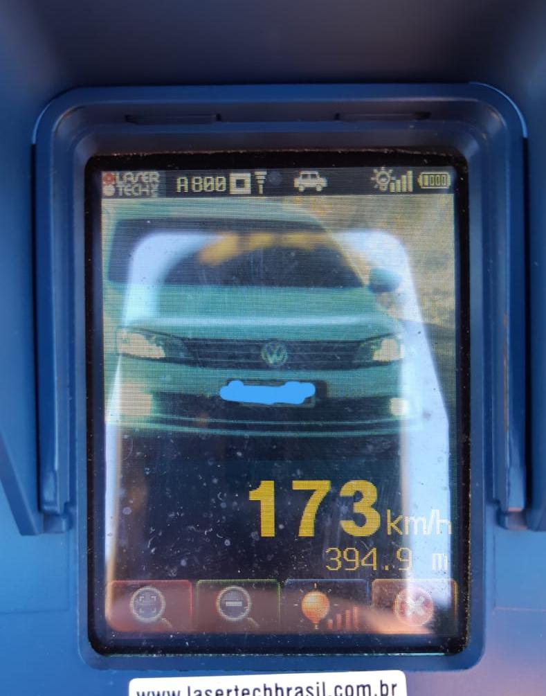 Motorista é flagrado a 173 Km/h em rodovia do&nbsp;Maranhão