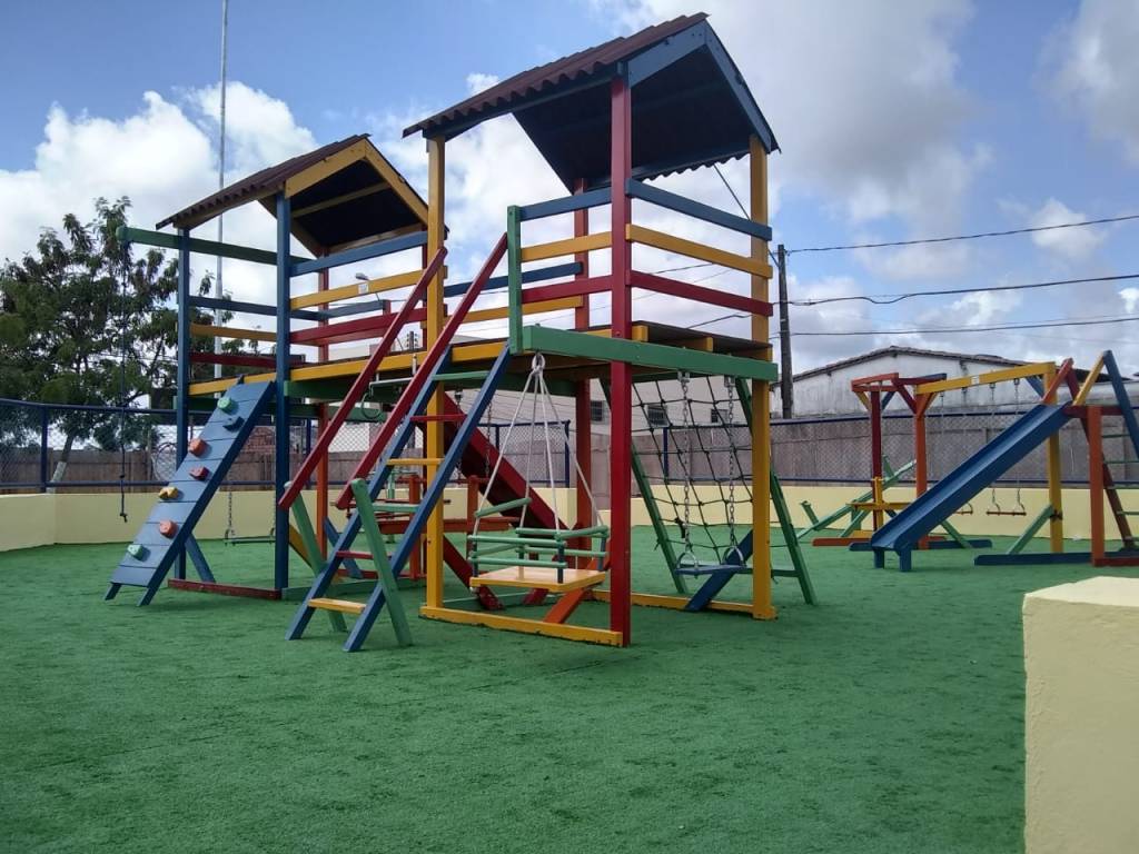 Autoridades fiscalizam obras da Praça da Juventude no João de&nbsp;Deus
