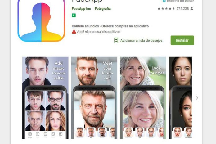 Aplicativo FaceApp pode abrir porta para abusos com dados dos&nbsp;usuários