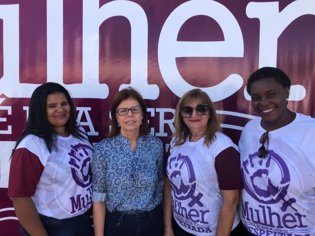 Deputada Helena Duailibe participa de ação de combate à violência contra a&nbsp;mulher