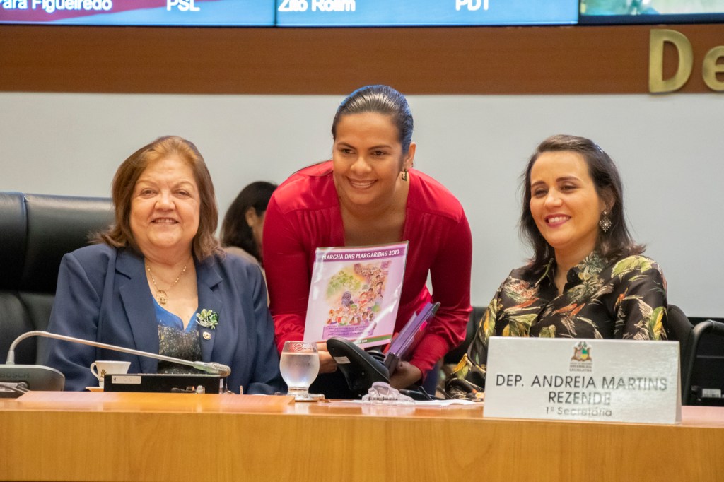 Secretária da Mulher visita Alema e pede apoio para a Marcha das&nbsp;Margaridas