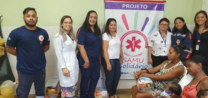 Com projeto Samu Solidário, Prefeitura beneficia gestantes de São Luís com cestas&nbsp;básicas