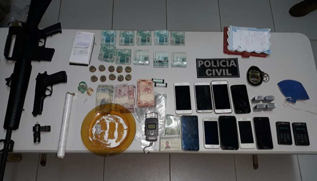 Casal é preso com drogas e grande quantidade de dinheiro em São&nbsp;Luís