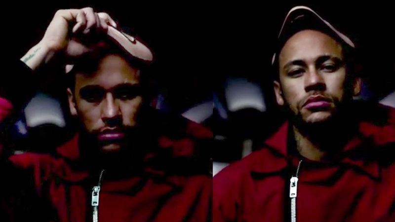 Aos ‘45 do segundo tempo’ Neymar em ‘La casa de&nbsp;papel’