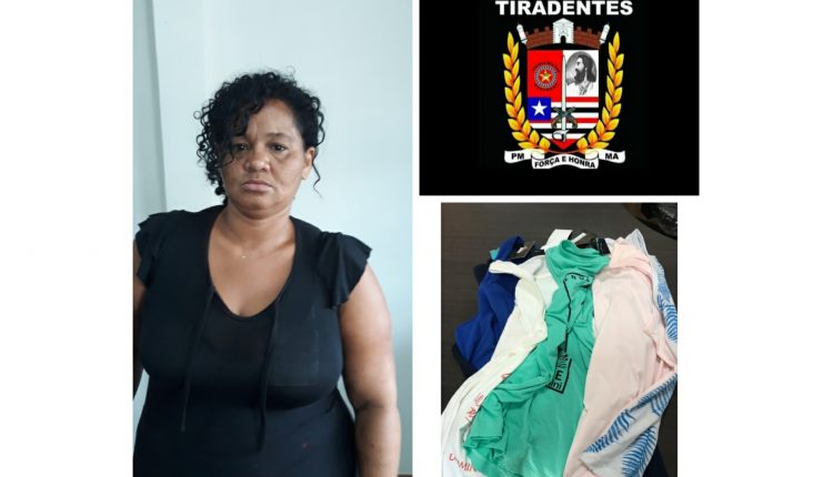 Mulher com tornozeleira eletrônica rompida é presa por suspeita de&nbsp;furto