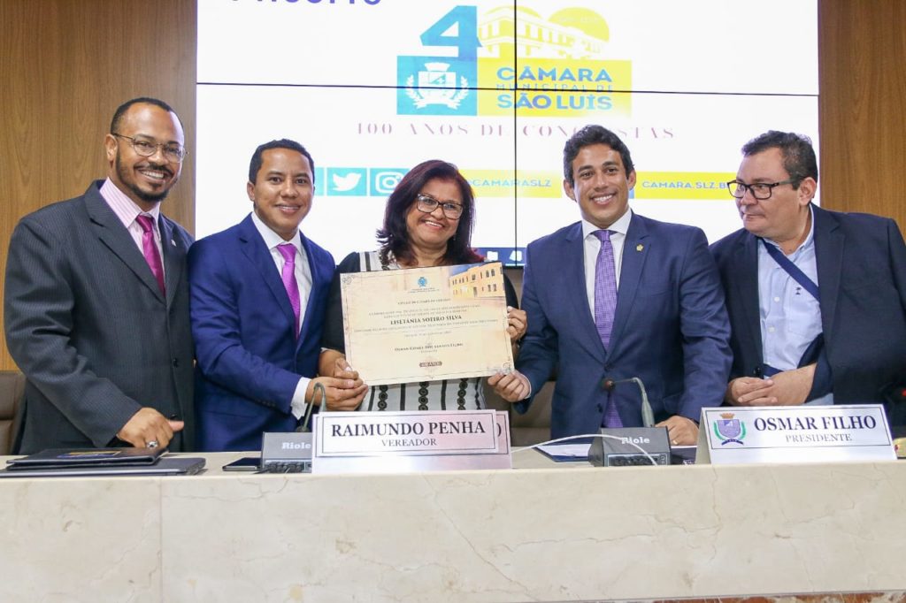 Câmara concede título de Cidadã de São Luís a Lisetânia&nbsp;Soeiro