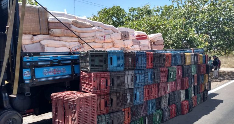 PRF apreende mais de 6 mil Kg de queijo e carne transportados&nbsp;irregularmente