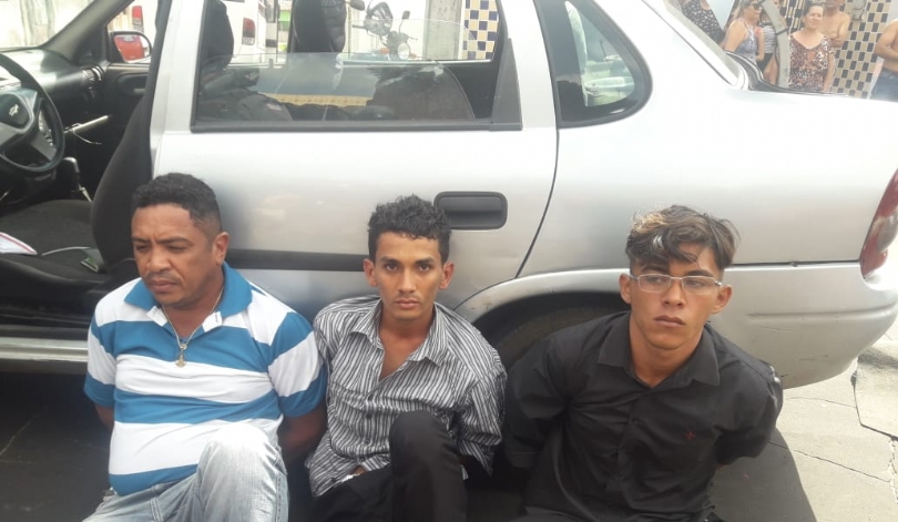 Três homens são presos após realizarem assalto na Av. dos&nbsp;Franceses