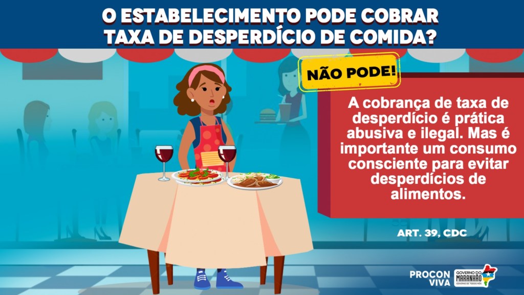 Procon alerta que taxa de desperdício de alimentos é considerada prática&nbsp;abusiva