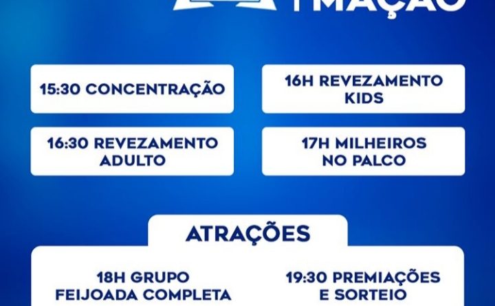 Revezamento Milhas 10 Anos agita o sábado (14) na Unidade&nbsp;Calhau