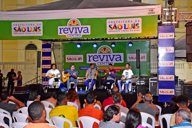 Programa Reviva leva apresentação de chorinho para a praça da Mãe&nbsp;D’água