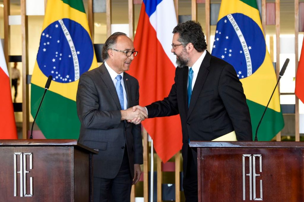 Brasil e Chile divulgam declaração para acelerar livre&nbsp;comércio