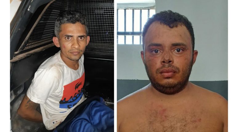 Dois homens presos por roubo em loja&nbsp;comercial