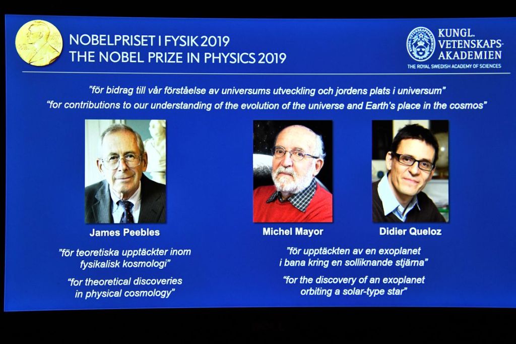 Estudo sobre origem do universo dá Nobel de Física a 3&nbsp;cientistas