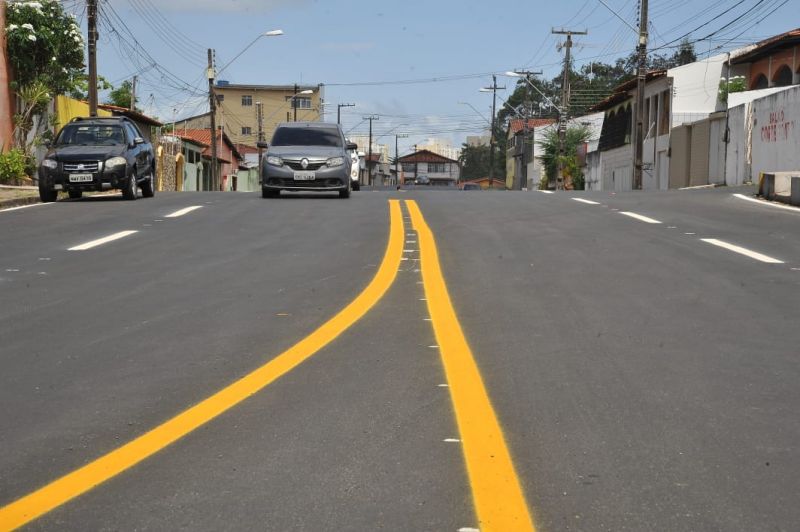 Prefeito Edivaldo inicia serviço de sinalização de vias recém-pavimentadas pelo programa São Luís em&nbsp;Obras