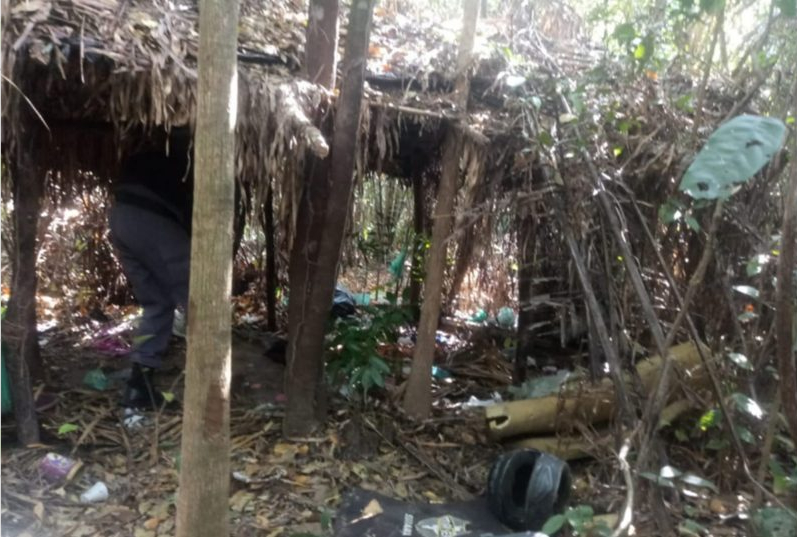 Acampamento do crime é descoberto em área da&nbsp;Infraero