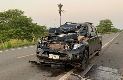 Vocalistas da Banda Mesa de Bar sofrem acidente de carro no&nbsp;Maranhão