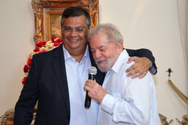 Vídeo! Flávio Dino parabeniza Lula pelos seus 74&nbsp;anos