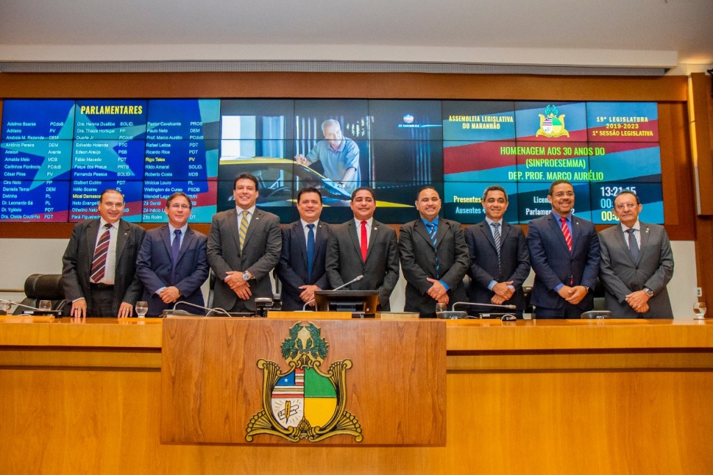 Assembleia realiza sessão solene em comemoração aos 30 anos do&nbsp;Sinproesemma
