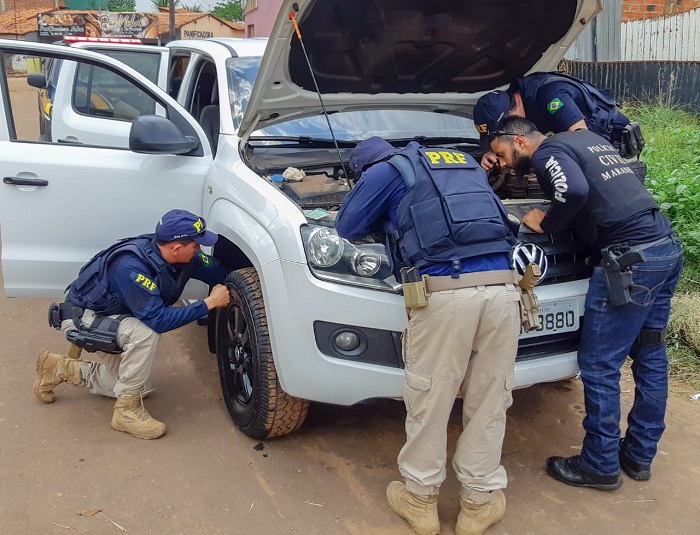 PRF recupera 146 veículos roubados em nove municípios do&nbsp;Maranhão
