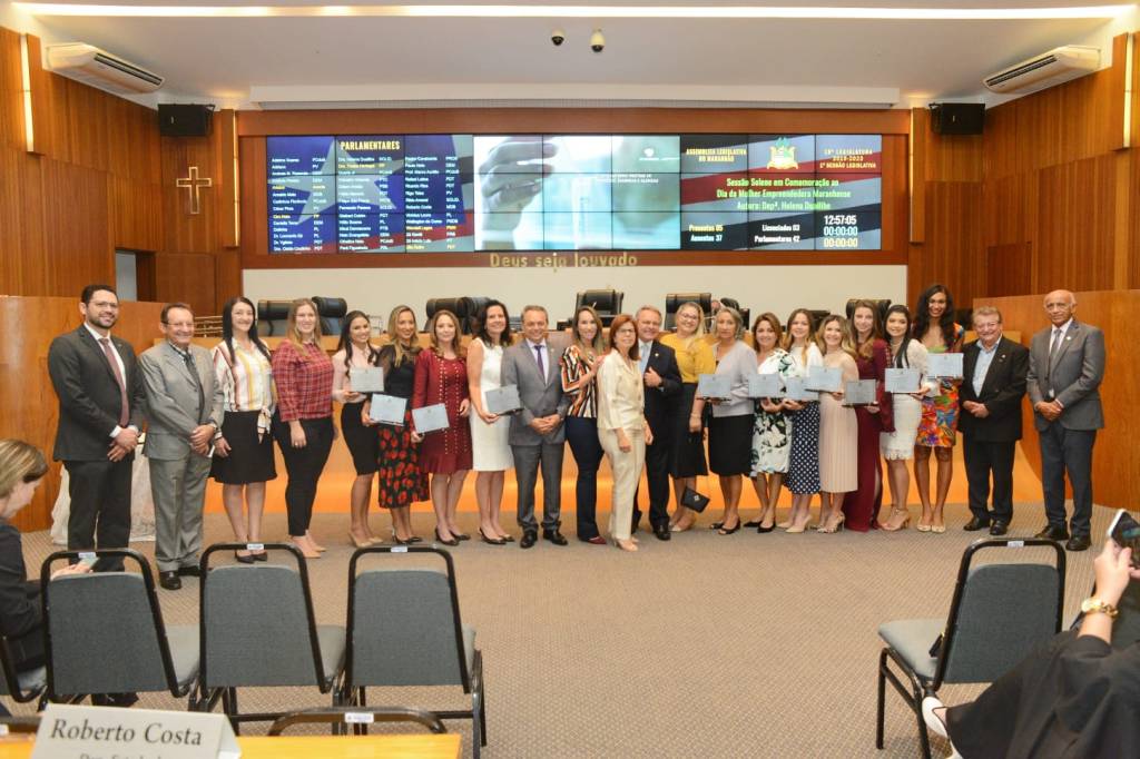 Assembleia presta homenagem a mulheres maranhenses&nbsp;empreendedoras
