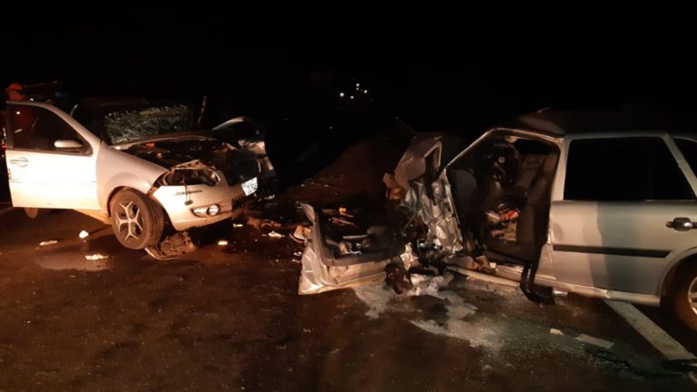 Duas pessoas morrem após colisão frontal na&nbsp;BR-010