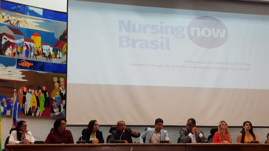 Em Defesa da Enfermagem: vereador participa do lançamento da campanha Nursing Now&nbsp;Brasil