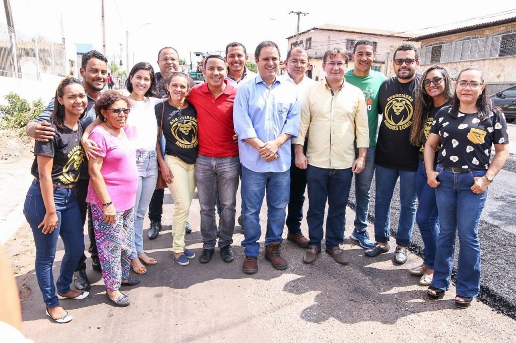 Vereador comemora obras de asfaltamento no bairro da&nbsp;Alemanha