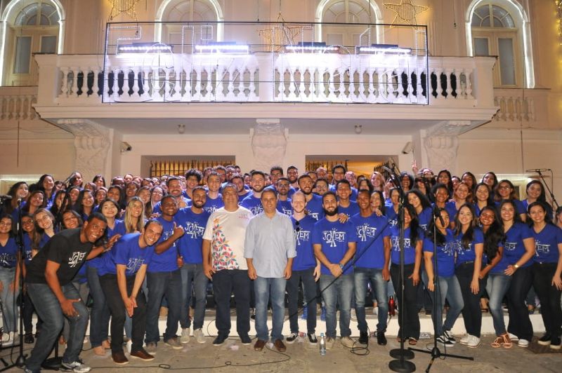 Prefeito Edivaldo e governador Flávio Dino abrem programação natalina no Centro Histórico de São&nbsp;Luís