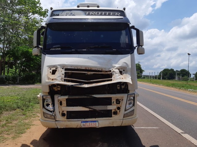 Homem morre atropelado por carreta no interior do&nbsp;estado