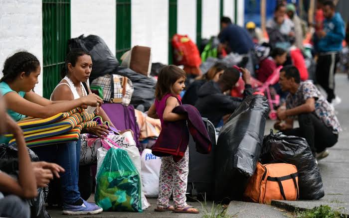 Autoridades discutem a situação de índios venezuelanos&nbsp;refugiados