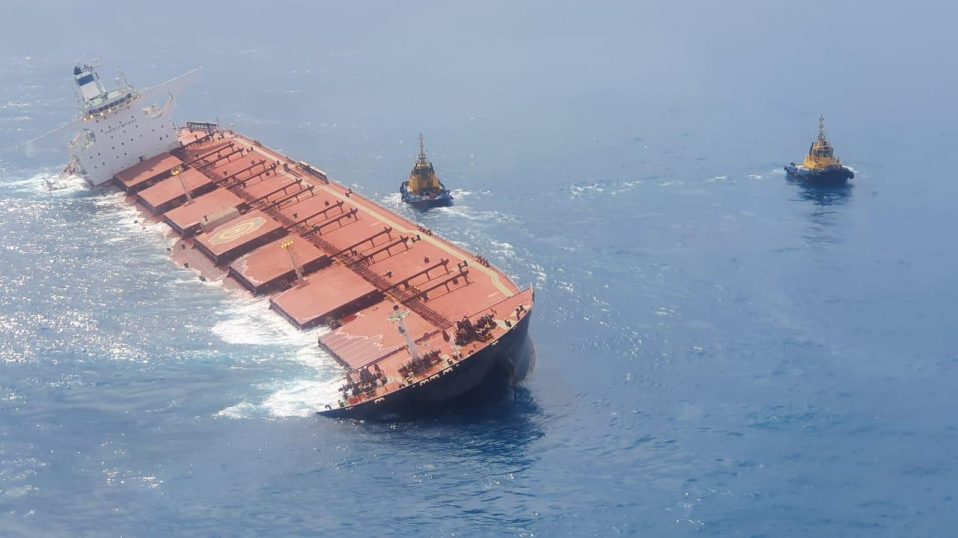 Vale diz que navio sofreu avaria na proa após deixar terminal em São&nbsp;Luís