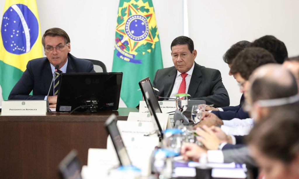 Covid-19: Bolsonaro atualiza governadores sobre medidas de&nbsp;prevenção