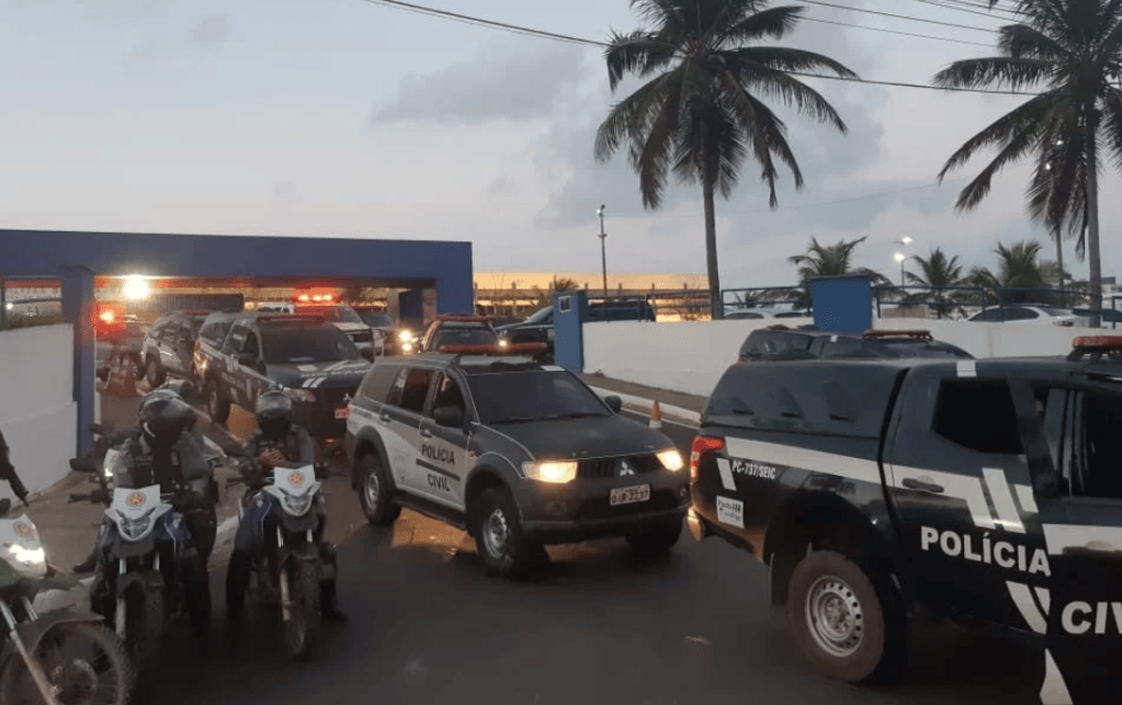 Facções criminosas são alvos de operação da polícia no bairro Parque Vitória e&nbsp;proximidades