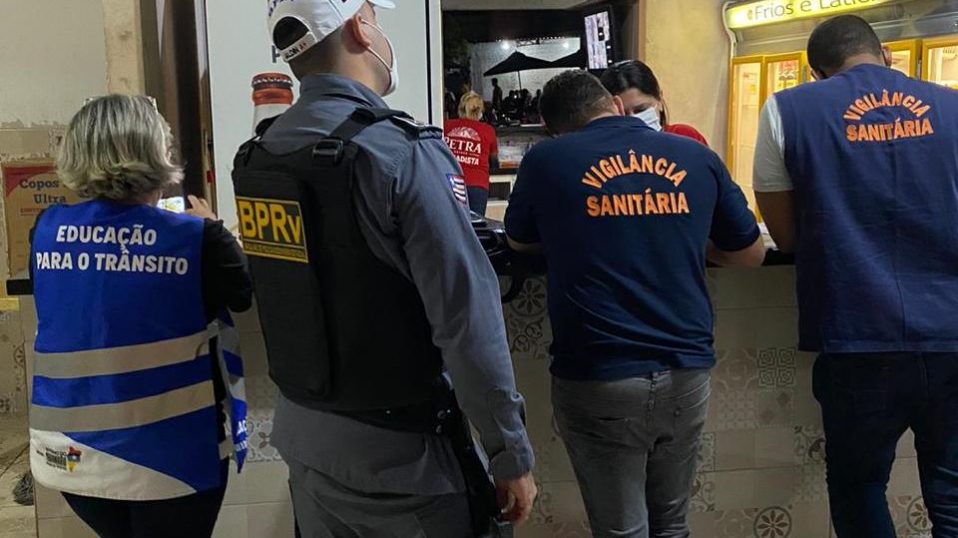 Bares de São Luís são autuados por não cumprirem medidas&nbsp;sanitárias
