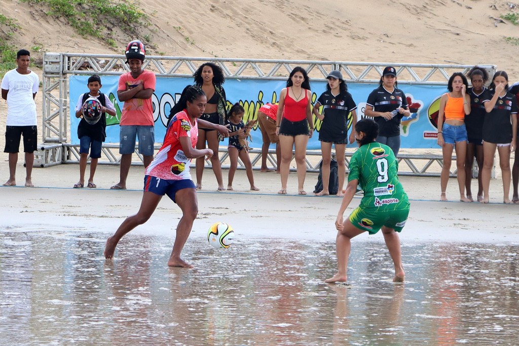 Brutos/Magnólia é campeão do Fut7 Beach&nbsp;Feminino
