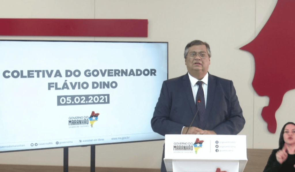 Mais vacinas chegam ao Maranhão, atualiza governador Flávio Dino em&nbsp;coletiva