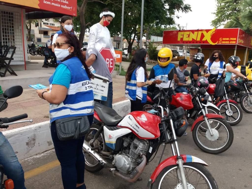 Detran-MA realiza blitz educativa na Avenida Daniel de La Touche, em São&nbsp;Luís