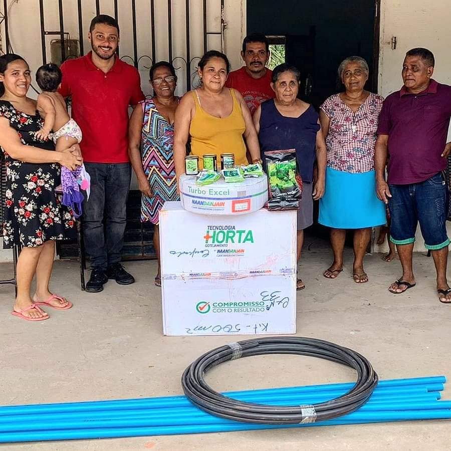 Deputado Wendell Lages entrega kits de irrigação a agricultores e produtores&nbsp;rurais