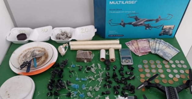 Polícia Militar apreende drone utilizado para tráfico de drogas em São&nbsp;Luís