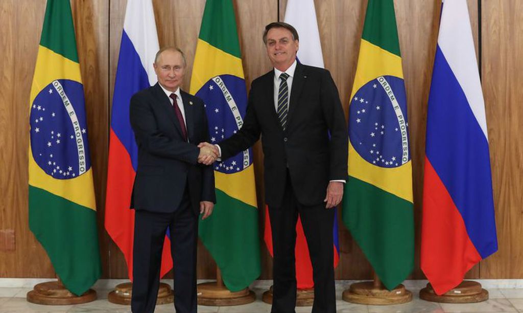 Bolsonaro conversa com Putin sobre cooperação na área de&nbsp;saúde