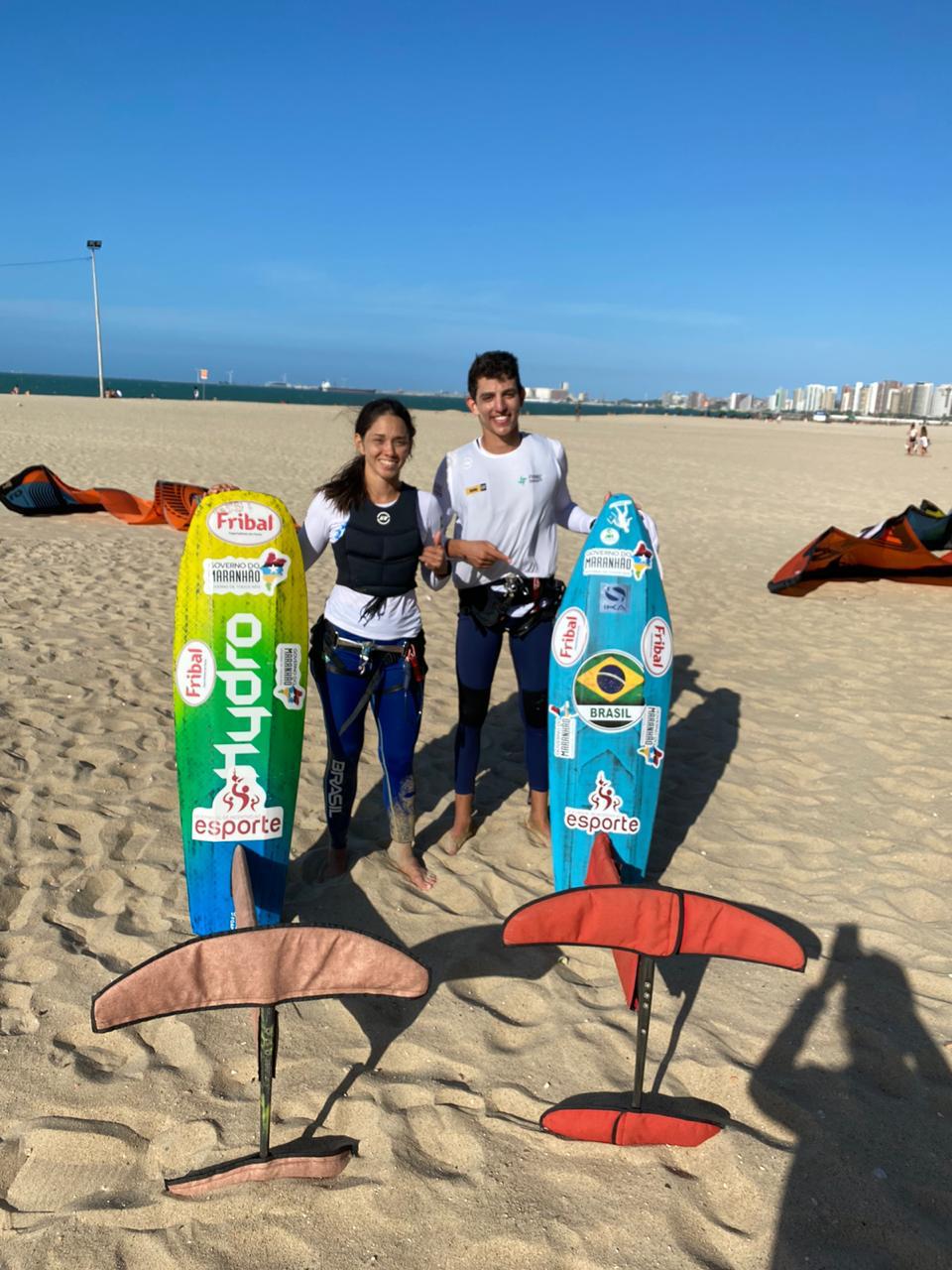 Kitesurfe: maranhenses do Time Fribal na disputa da Copa Brasil de&nbsp;Vela