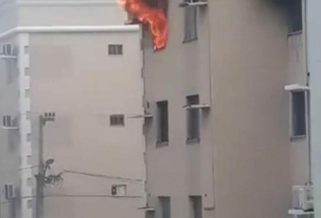 Apartamento no bairro do Turu pega&nbsp;fogo