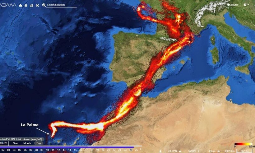 Espanha: aeroporto de La Palma, nas Ilhas Canárias, fecha com fumaça de&nbsp;vulcão
