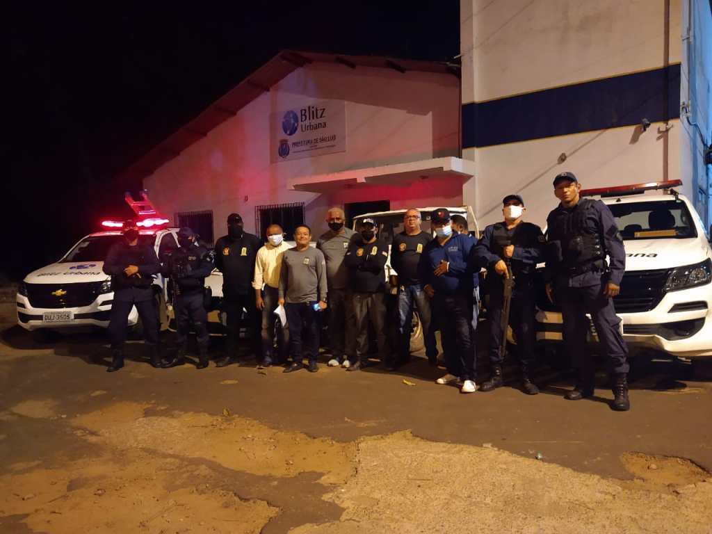 Guarda Municipal e Blitz Urbana realizam operação na&nbsp;capital