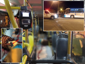 Assaltante é morto a tiros dentro de ônibus no bairro Bequimão, em São&nbsp;Luís