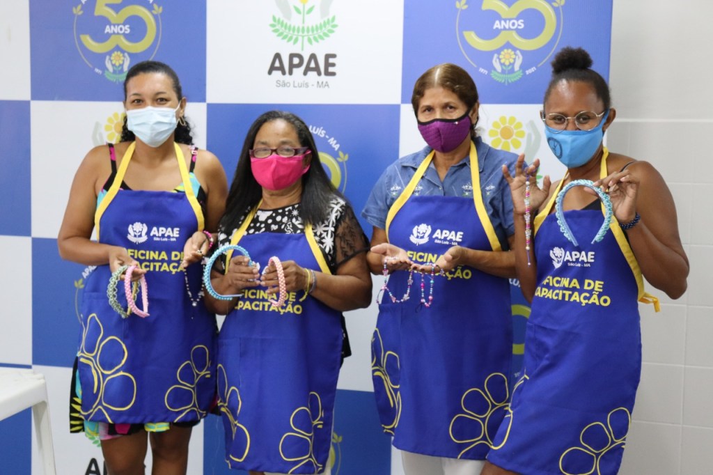APAE de São Luís realiza exposição de produtos confeccionados em oficinas de&nbsp;Capacitação